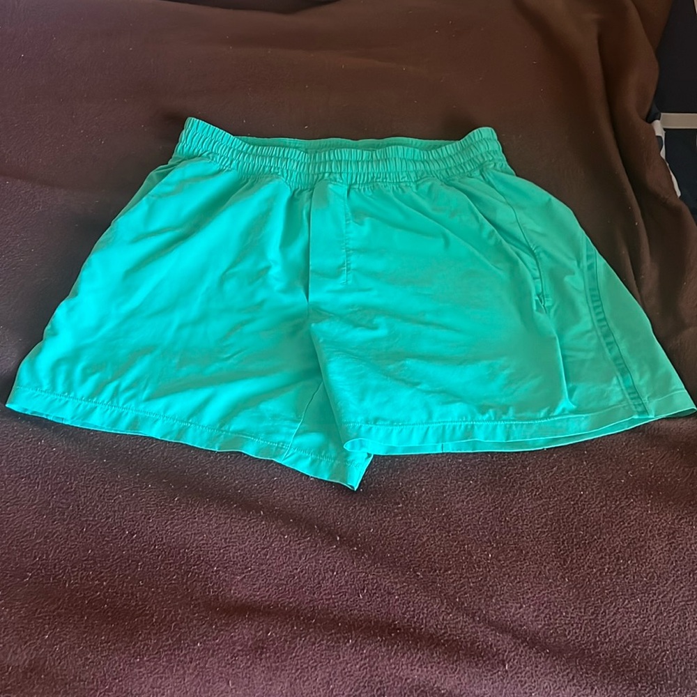 lululemon Pace Breaker Linerless Short 5” - Cascadia Green
